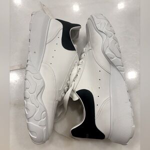 Alexander McQueen size 11 Men’s white/blue sneakers